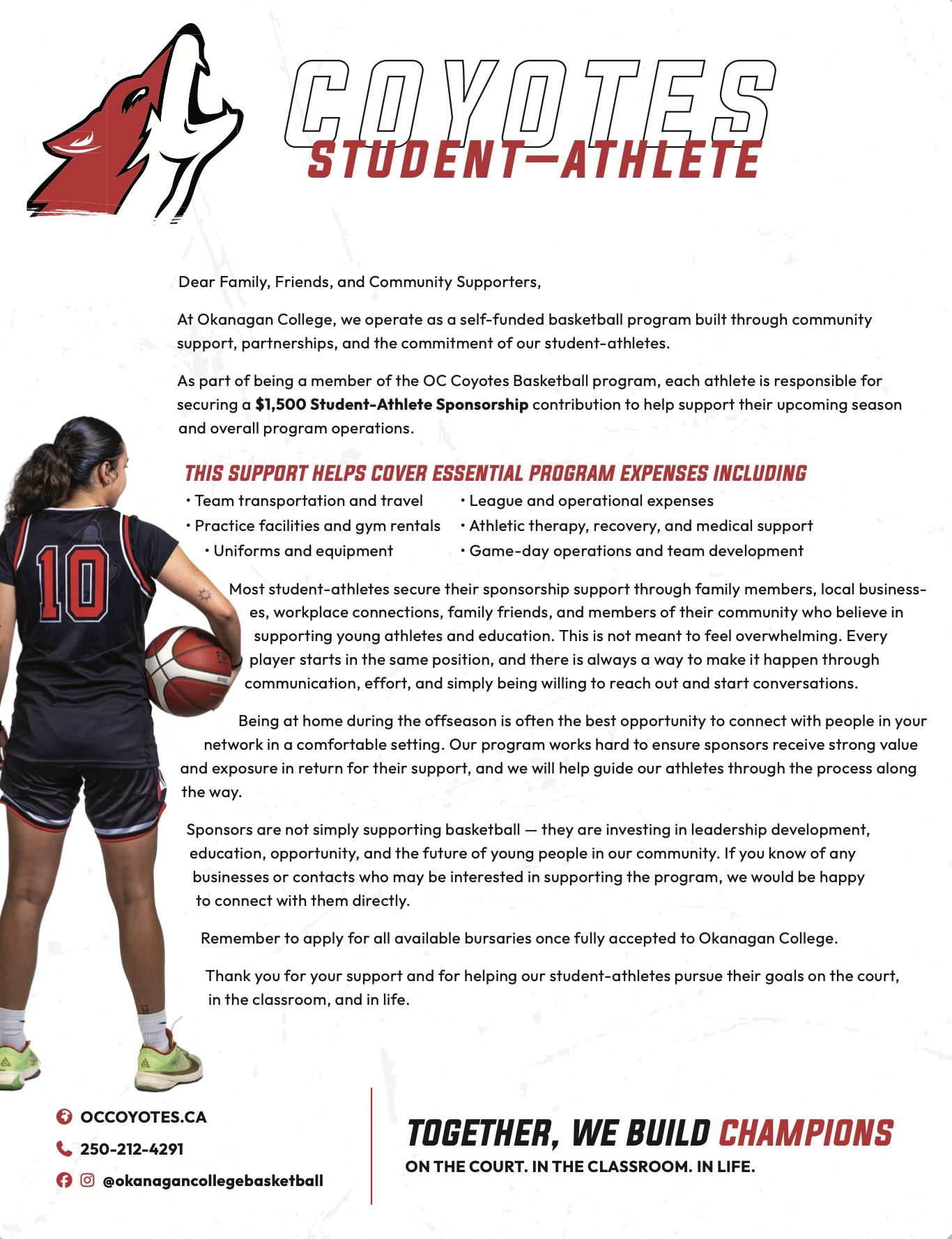 Student Sponsor Package